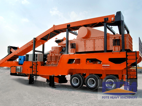 Mobile Cone Crusher Plant